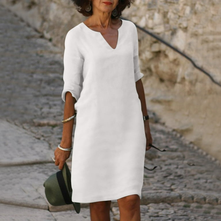 Walmart cotton summer dresses shop