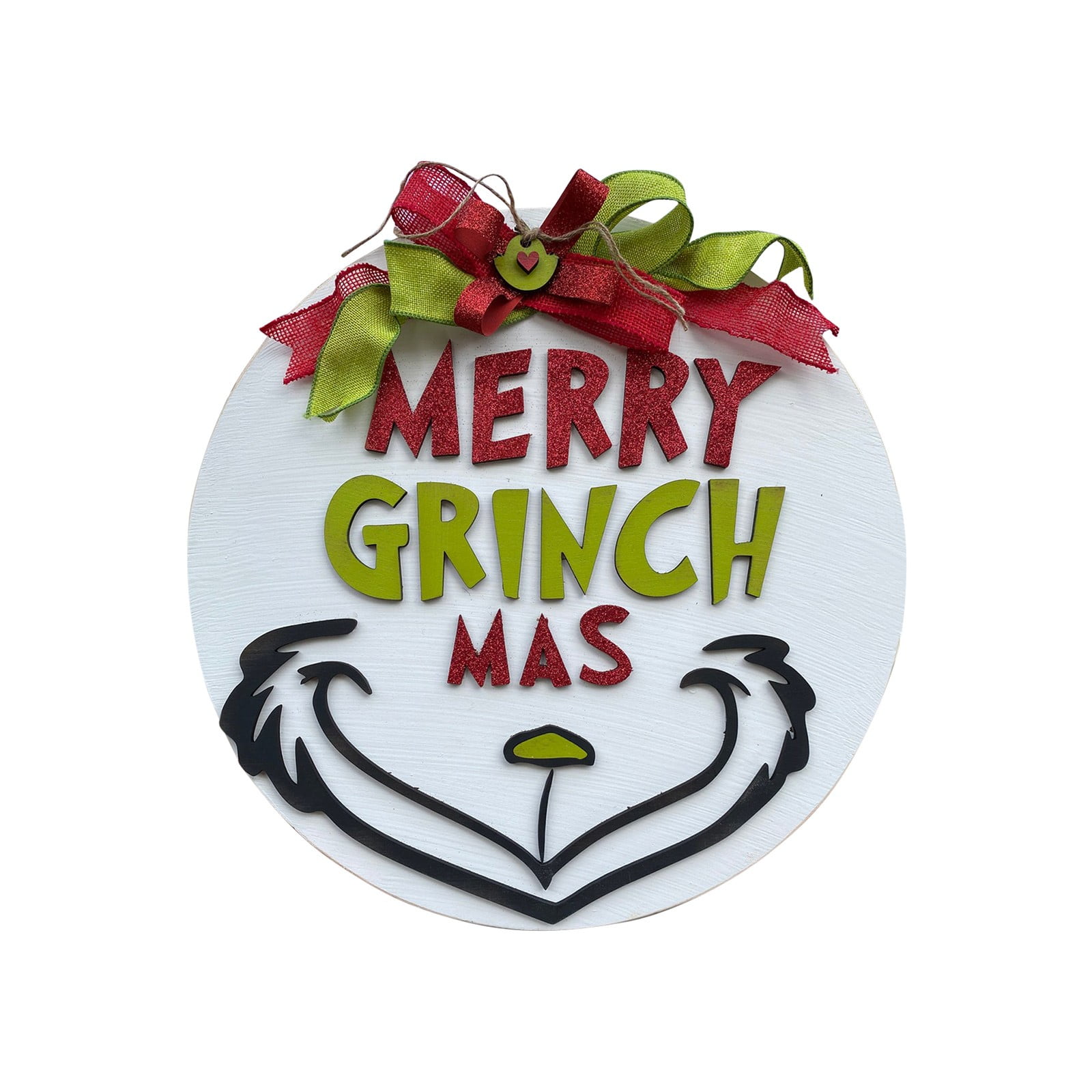 Podplug the Grinch Christmas Decor, Christmas Decoration Front Door
