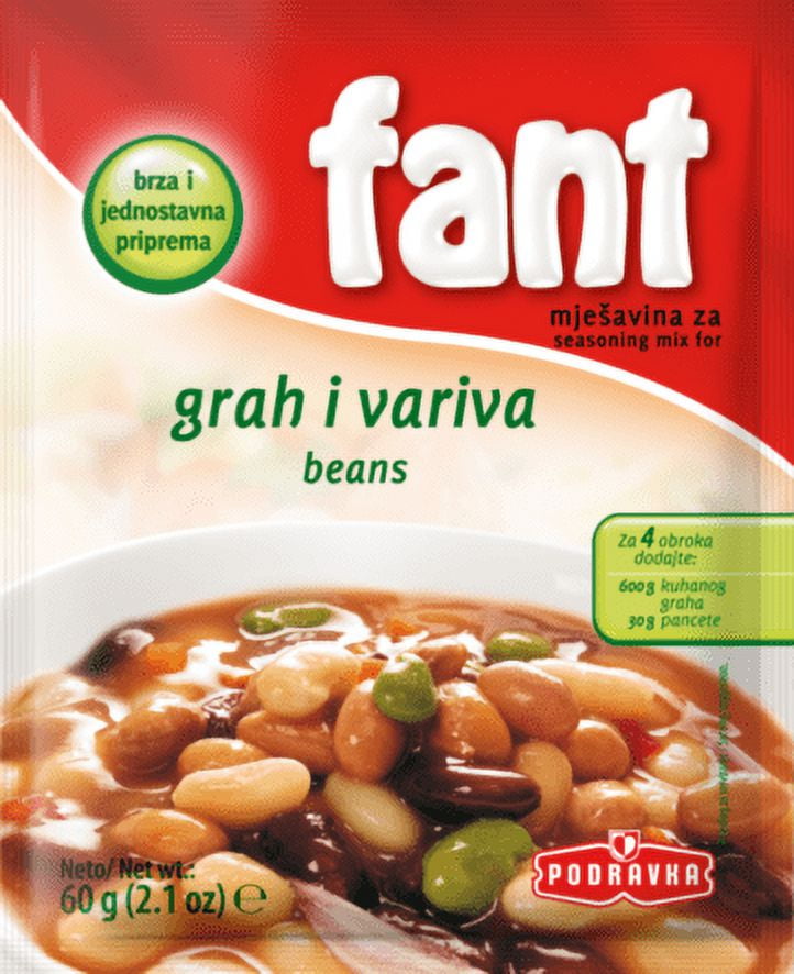 Podravka Fant Seasoning Mix for Beans 60g
