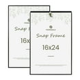 thumbnail image 1 of Podronale 16x24 Snap Frame, Black Poster Frame for Wall, Plexiglass, 2PCS, 1 of 8
