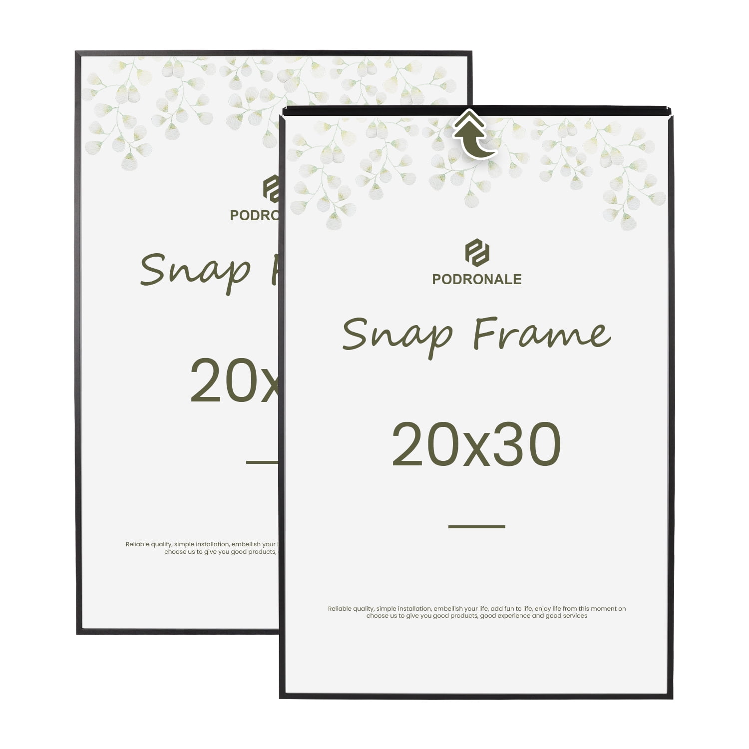 Podronale 20x30 Snap Frame for Advertising, Metal Picture Frame, 2