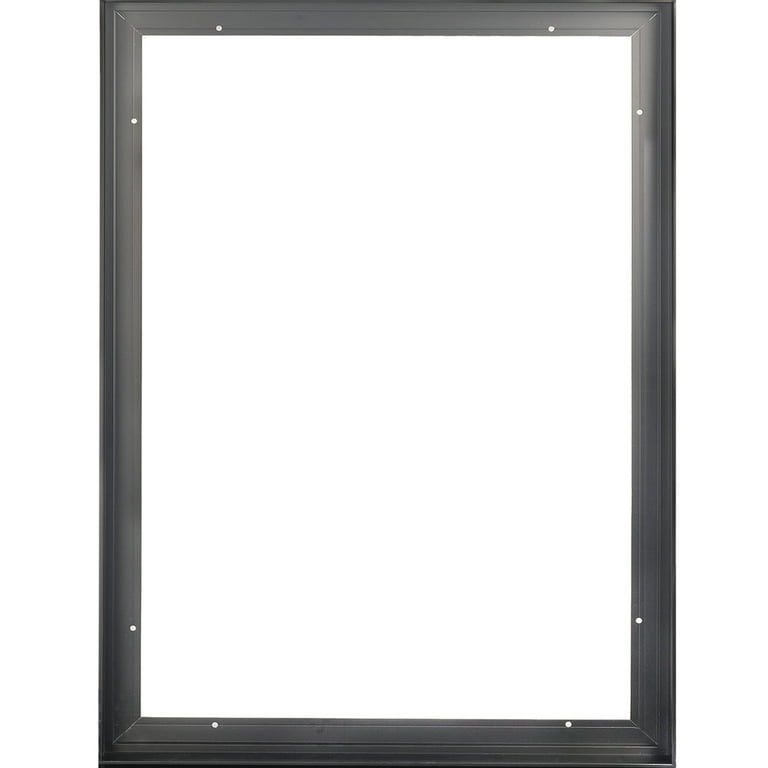 Podronale 30x40 Canvas FrameFloater Frame 3/4 inch Canvas Frame for 0.6 inch-0.9 inch Depth Painting (Black), Size: 30 x 40