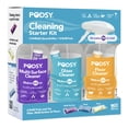 thumbnail image 1 of Podsy Cleaning Starter Kit-3 Refillable Spray Bottles for Multi-Surface, Glass & Floor Cleanings. 4 Cleaning Refill Pods in Child-Resistant Tube in bottle for Mult-Surface, Glass & Floor.Makes 192 oz., 1 of 2