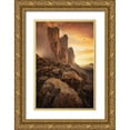 thumbnail image 1 of Podt, Martin 11x14 Gold Ornate Wood Framed with Double Matting Museum Art Print Titled - Italian Drama, 1 of 4