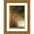 thumbnail image 1 of Podt, Martin 13x18 Gold Ornate Wood Framed with Double Matting Museum Art Print Titled - Twisted Trunk, 1 of 4