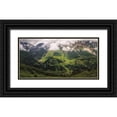 thumbnail image 1 of Podt, Martin 18x11 Black Ornate Wood Framed with Double Matting Museum Art Print Titled - Austrian Alps, 1 of 4