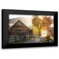 thumbnail image 1 of Podt, Martin 18x13 Black Modern Framed Museum Art Print Titled - Autumn Road, 1 of 5