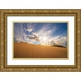 thumbnail image 1 of Podt, Martin 18x13 Gold Ornate Wood Framed with Double Matting Museum Art Print Titled - Sandy Perspective, 1 of 4