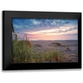 thumbnail image 1 of Podt, Martin 24x17 Black Modern Framed Museum Art Print Titled - Sunset at the Coast, 1 of 5