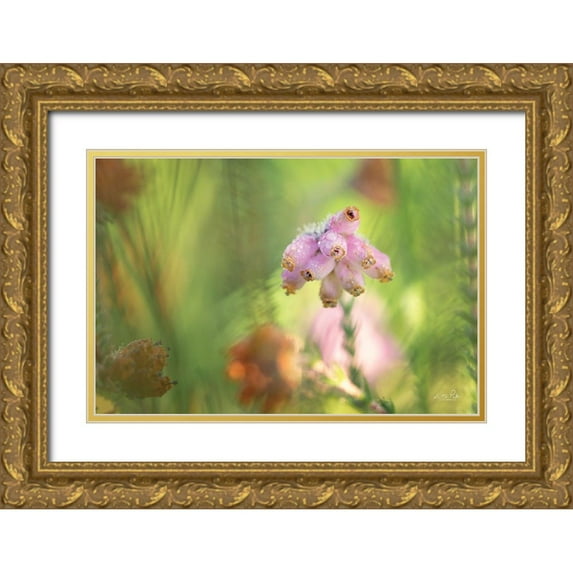 Podt, Martin 24x17 Gold Ornate Wood Framed with Double Matting Museum Art Print Titled - Heather