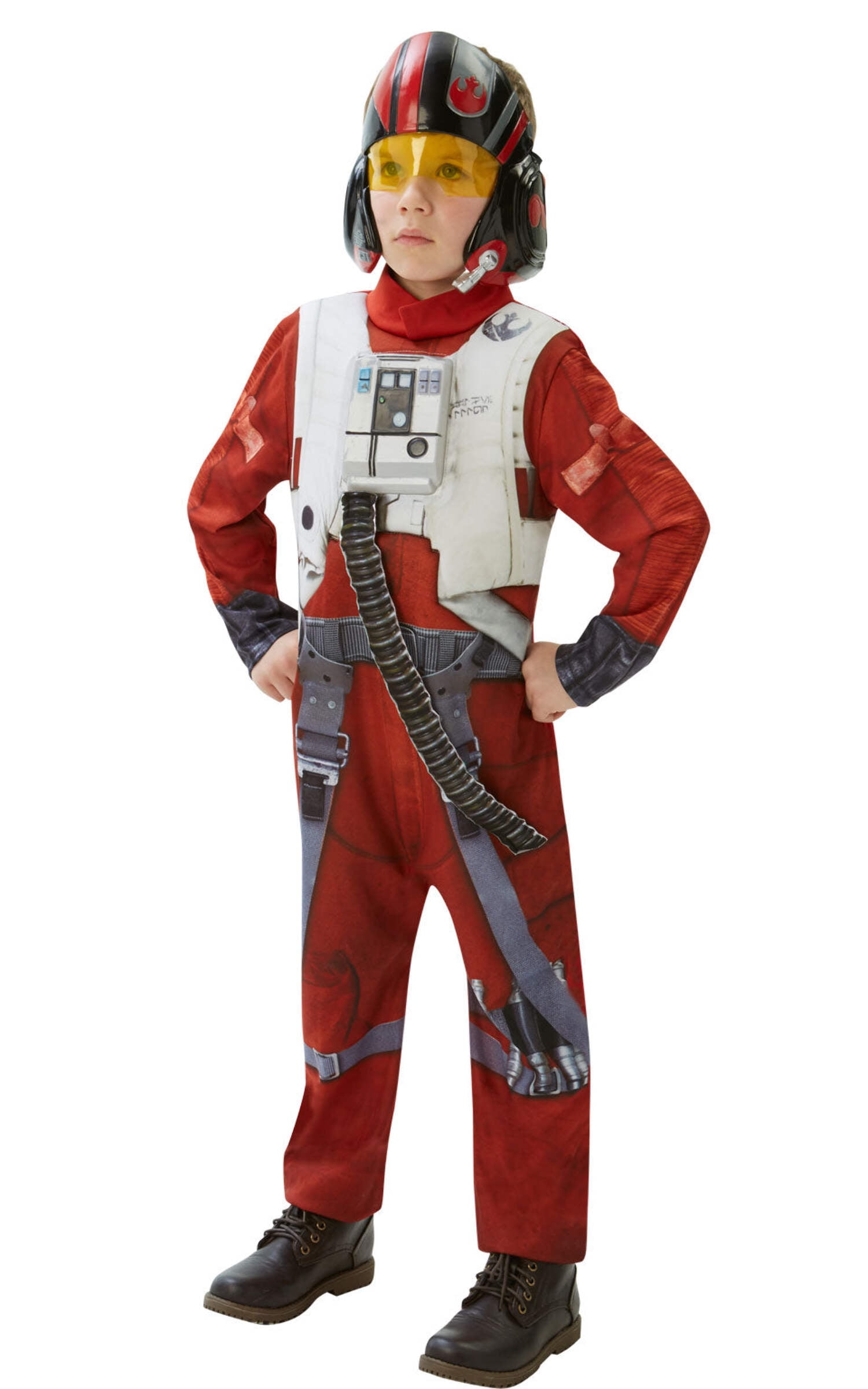 Poe Dameron X-Wing Fighter Child Costume Pilot Poe Dameron X-Wing Fighter Child Costume Pilot