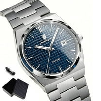 Poedagar Sport Man Watch Waterproof Luminous Date Week Men Watch Stainless Steel Quartz Men's Watches Male Clock