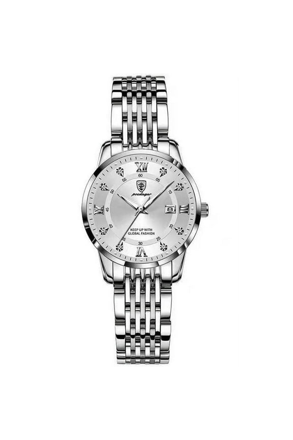 Women Watches Luxury Fashion Ladies Quartz Watch Waterproof Luminous Date Stainless Stain Wristwatch Girlfriend Gift - Quartz Wristwatches