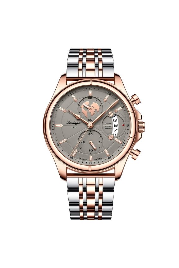 top luxury brand casual men watch chronograph waterproof date full steel quartz men's watch business Relogio Masculino