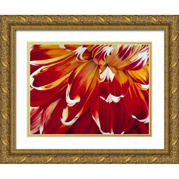 Poelstra-Holzhaus, Yvonne 14x12 Gold Ornate Wood Framed with Double Matting Museum Art Print Titled - Redony
