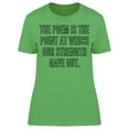 thumbnail image 1 of Poem Is The Point Quote T-Shirt Women -Image by Shutterstock, Female Medium, 1 of 2