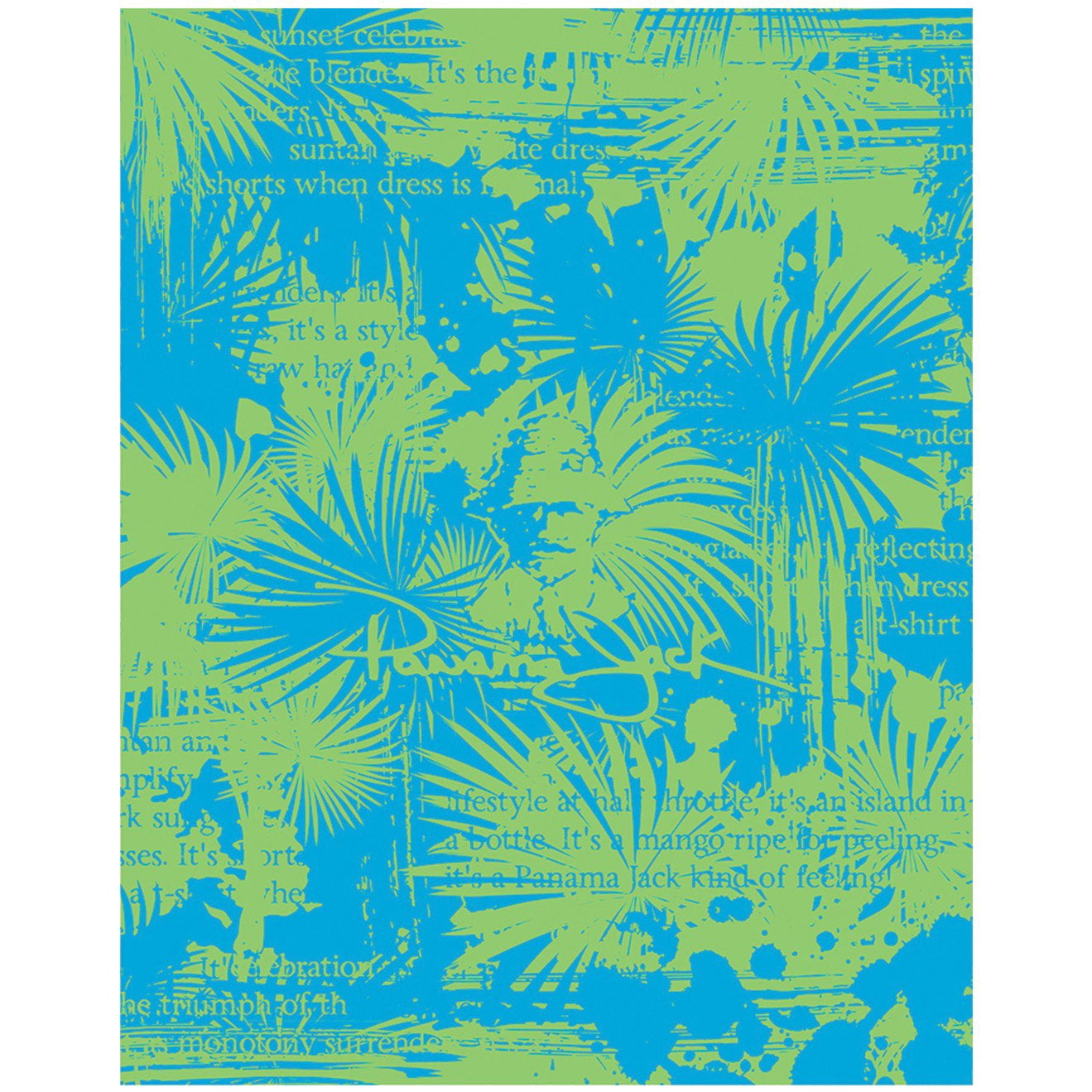 Poem Print Cabana Blanket Beach Towel