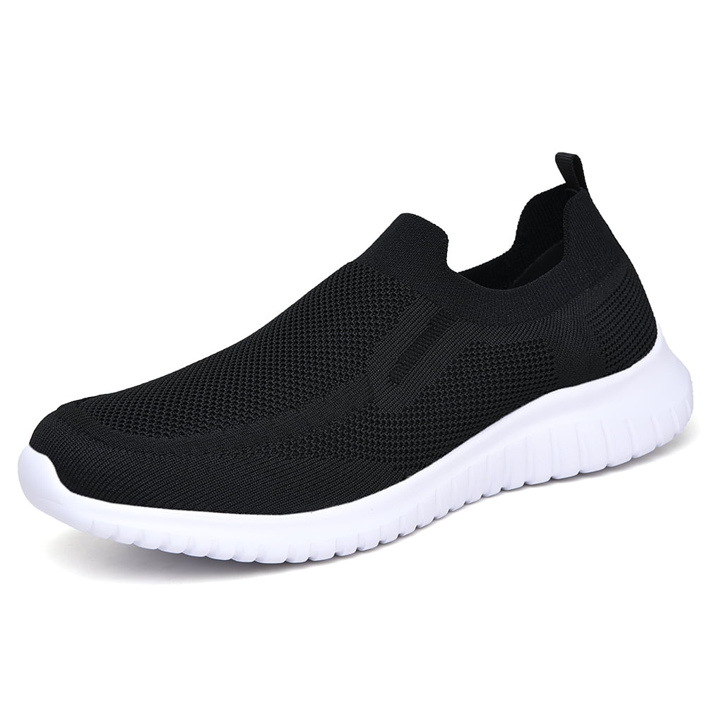 Poemlady Men's Slip on Loafer Shoes Comfortable Casual Mesh Walking Sneakers