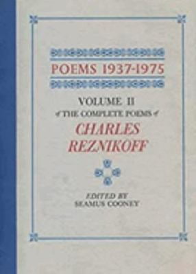 Pre-Owned Poems 1937-1975: The Complete Poems of Charles Reznikoff, Vol. 2 (Hardcover) 0876853017 9780876853016