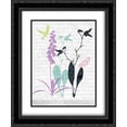 thumbnail image 1 of Poems II 2x Matted 20x24 Black Ornate Framed Art Print by OKRE, 1 of 2