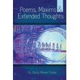 thumbnail image 1 of Poems, Maxims and Extended Thoughts, (Paperback), 1 of 1
