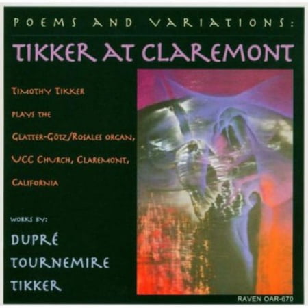 Poems & Variations Tikker at Claremont