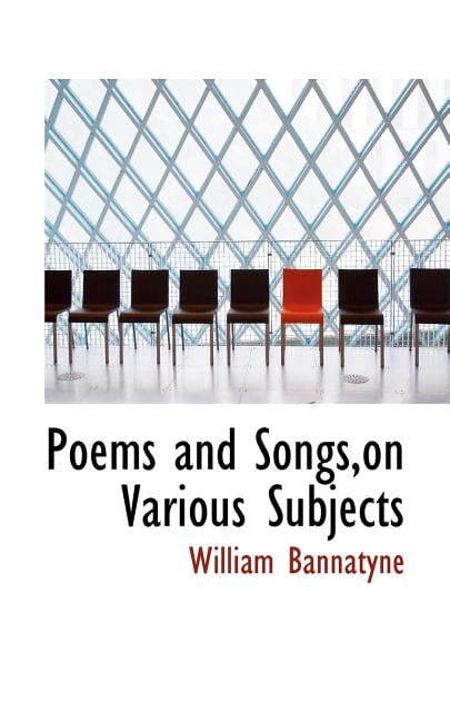 Poems and Songs, on Various Subjects Paperback
