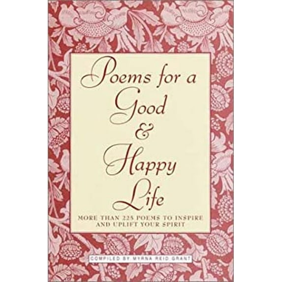 Pre-Owned Poems for a Good and Happy Life (Hardcover) 9780517203675