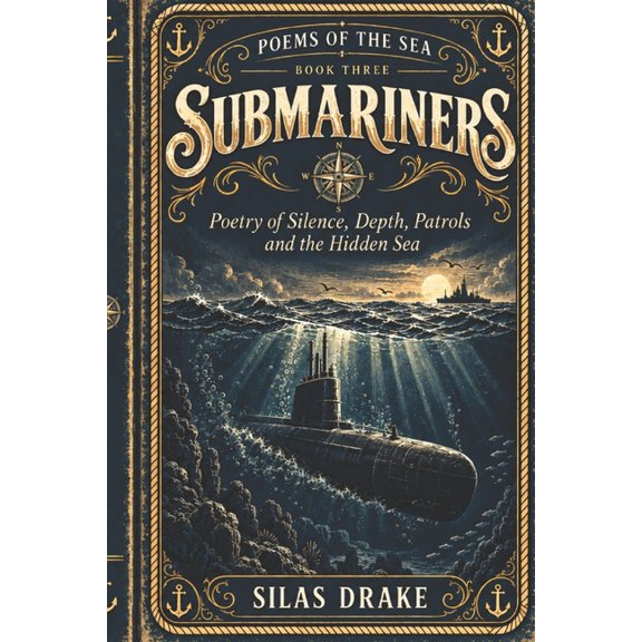 Poems of the Sea Submariners: Poetry of Silence, Depth, Patrols and the Hidden Sea, Book 3, (Paperback)