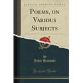 thumbnail image 1 of Poems, on Various Subjects (Classic Reprint), 1 of 1