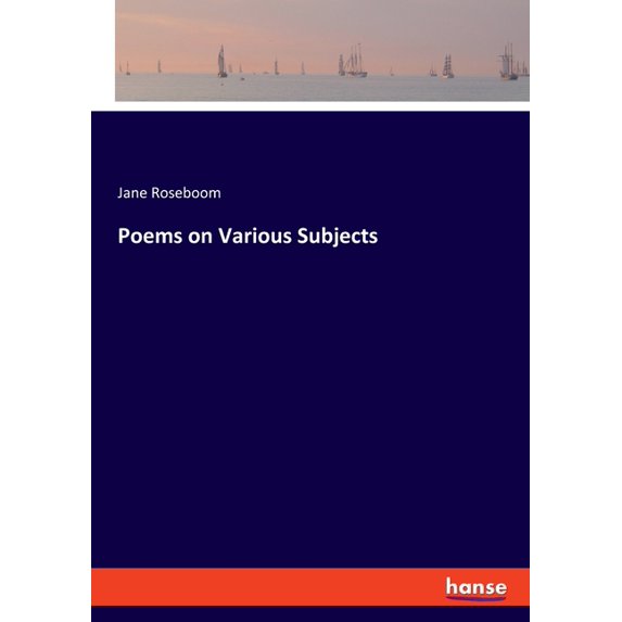 Poems on Various Subjects, (Paperback)