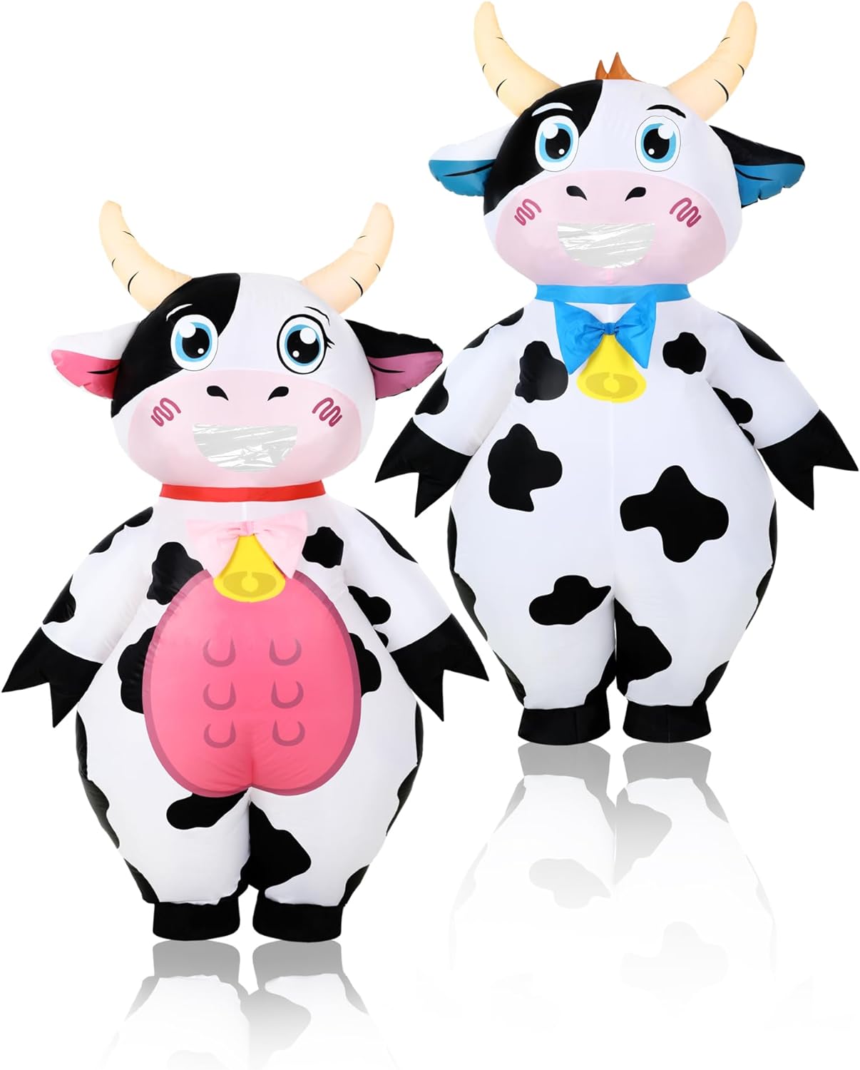 Poen 2 Pcs Giant Inflatable Baby Costume 96 Inch Baby Blow up Adult