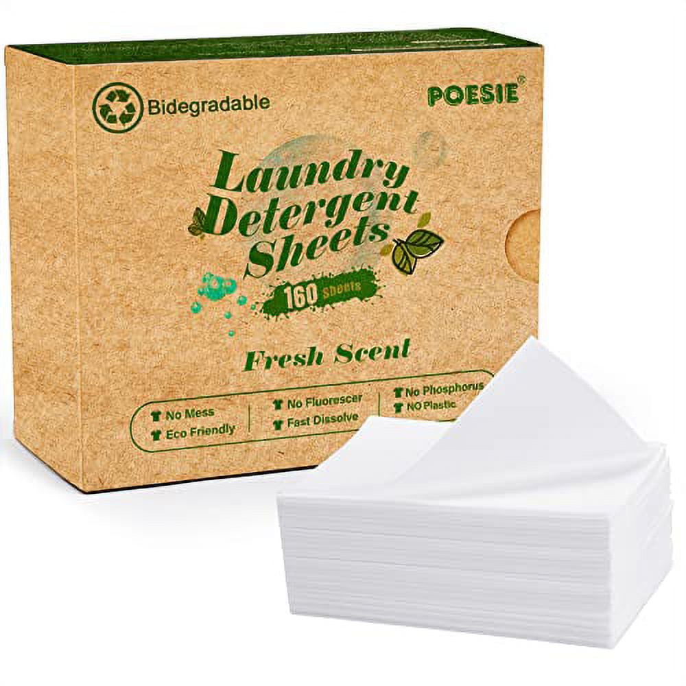 Eco Wash Biodegradable Sheets, Laundry Basics