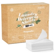 Poesie Laundry Detergent Sheets, Magnolia Scent, High Efficiency, 160 Count, 1 Pack