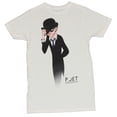 thumbnail image 1 of Poet Anderson Mens T-Shirt - The Dream Walker Dapper Hat Tipping Image (X-Large), 1 of 1