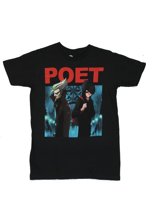 Mens T-Shirt - The Dream Walker in The Rain Image (Small)