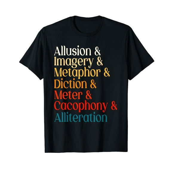 Poet Poetry Literature Lover Poem Writer T-Shirt