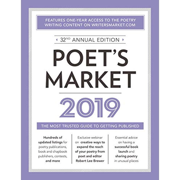 Pre-Owned Poet's Market 2019: The Most Trusted Guide for Publishing Poetry Paperback