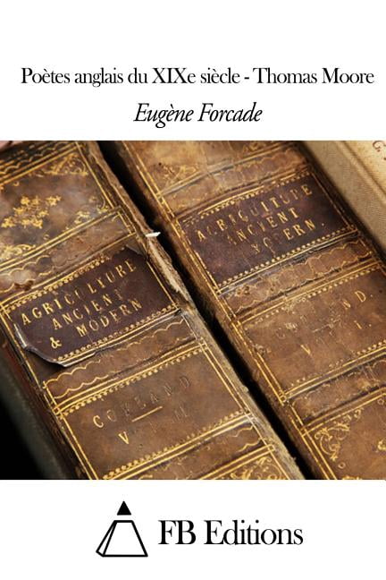 Poètes anglais du XIXe siècle - Thomas Moore (Paperback)