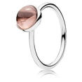 thumbnail image 1 of Poetic Droplet, Blush Pink Crystal Ring sz 48 191027NBP-48, 1 of 3