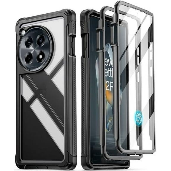 Poetic Guardian Case for OnePlus 12R Black