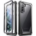 thumbnail image 1 of Poetic Guardian Case for Samsung Galaxy S21 5G, Built-in Screen Protector Work with Fingerprint ID, Black, 1 of 4
