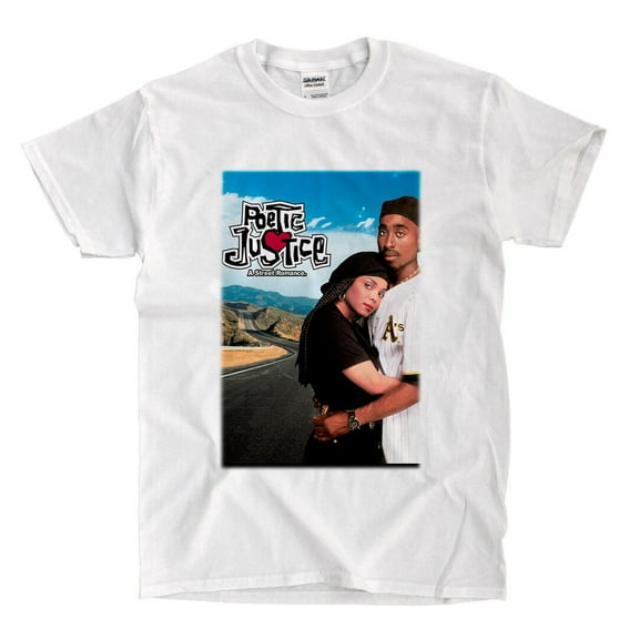 Poetic Justice Movie -White Shirt - Ships Fast! High Quality! Active