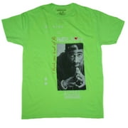 CHEMISTRY Poetic Justice Street Romance "I Think You Kind Of Fly" Men's Neon Green T-Shirt
