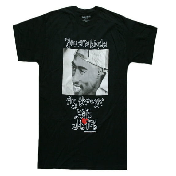 Poetic Justice "You Are Kinda Fly" Men's Black T-Shirt