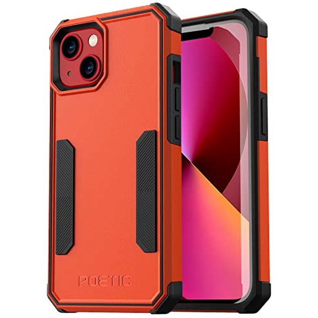 Poetic Neon Case for iPhone 13, Dual Layer Heavy Duty Drop Protection
