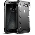 thumbnail image 1 of Poetic Revolution Heavy Duty Protection Hybrid Case with Built-in Screen Protector for Samsung Galaxy J3 (2017) / Galaxy J3 Emerge Black, 1 of 7