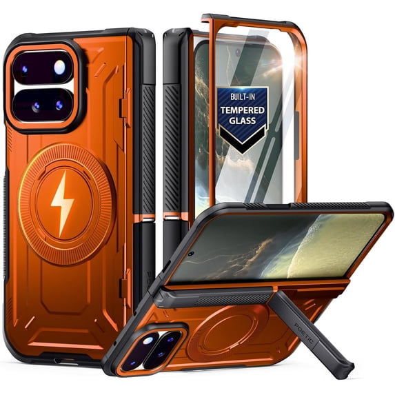 Poetic Rugged Case for Pixel 11 Pro Fold 2026, MagSafe Full-Body ...