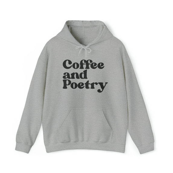 Poetry Poet 1970s 70s Hoodie, Gifts, Hooded Sweatshirt