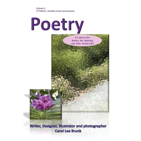 Poetry: Poetry Volume 1 3rd Edition : Poetry Volume 1 3rd Edition (Series #1) (Paperback)
